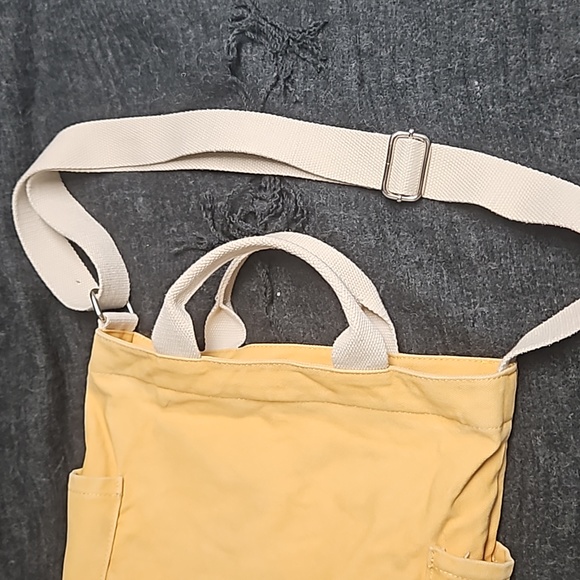 LILY Queen Canvas Market Tote Sunshine yellow- Handbag/Shoulder Bag/Crossbody - Picture 8 of 14